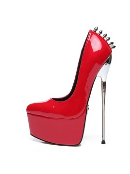 Slick EMPIRE red pumps with...