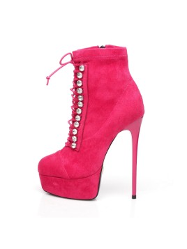 Giaro DAISIE fuhsia lace-up...