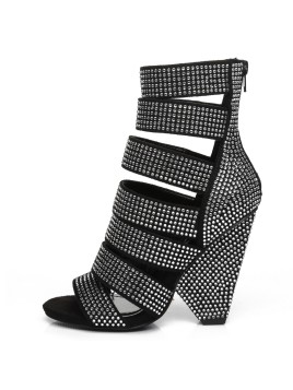 Giaro CLIFF black velour...