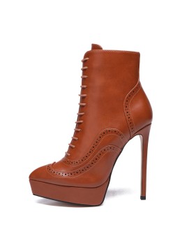 Giaro SHADY brązowe botki...