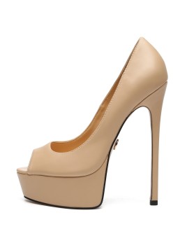Giaro KIANNI nude peep toe...