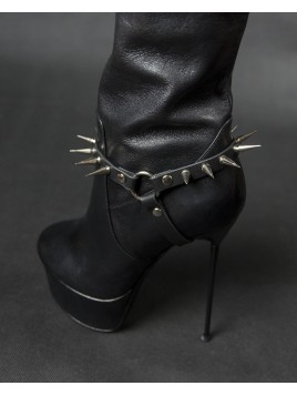 DOMINA ankle straps with...