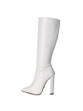 Giaro TAKEN białe kozaki na...