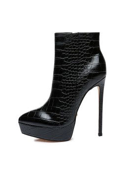 Giaro STACK black high heel...